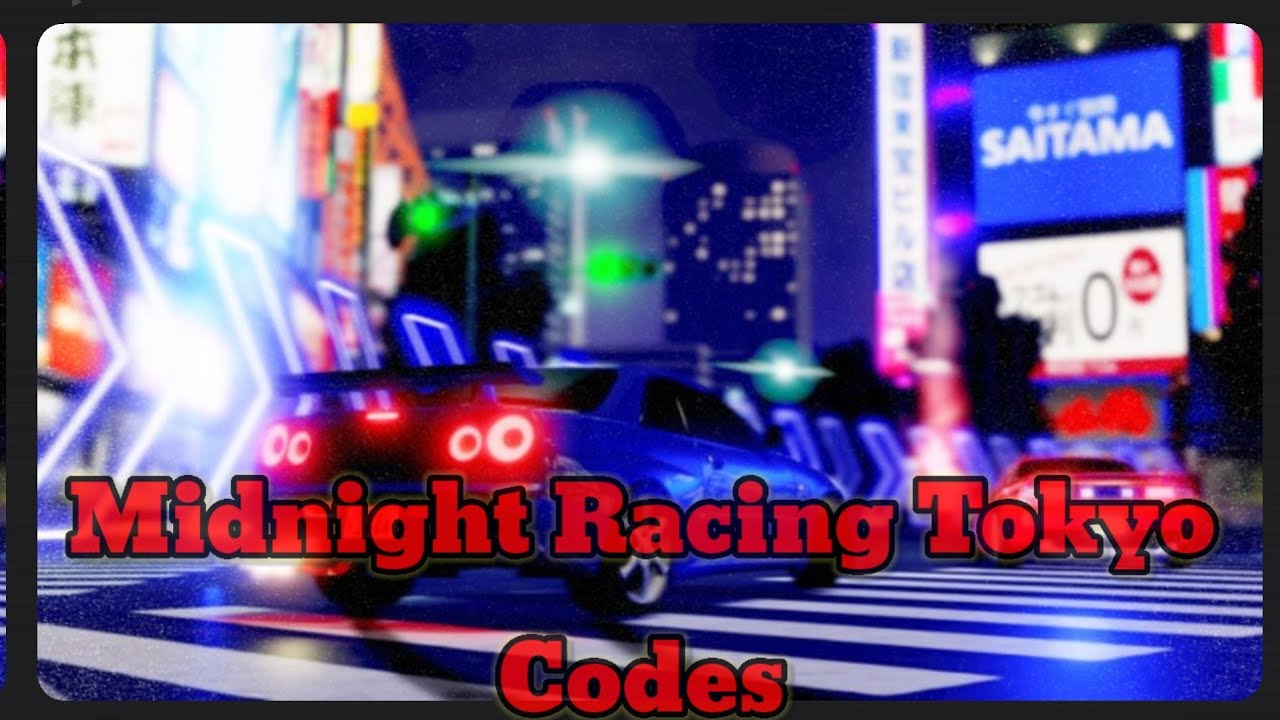 Tokyo codes. Midnight Racing: Tokyo codes.