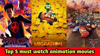 Top 5 must watch animation movies. #cinebeat #hollywood #animation