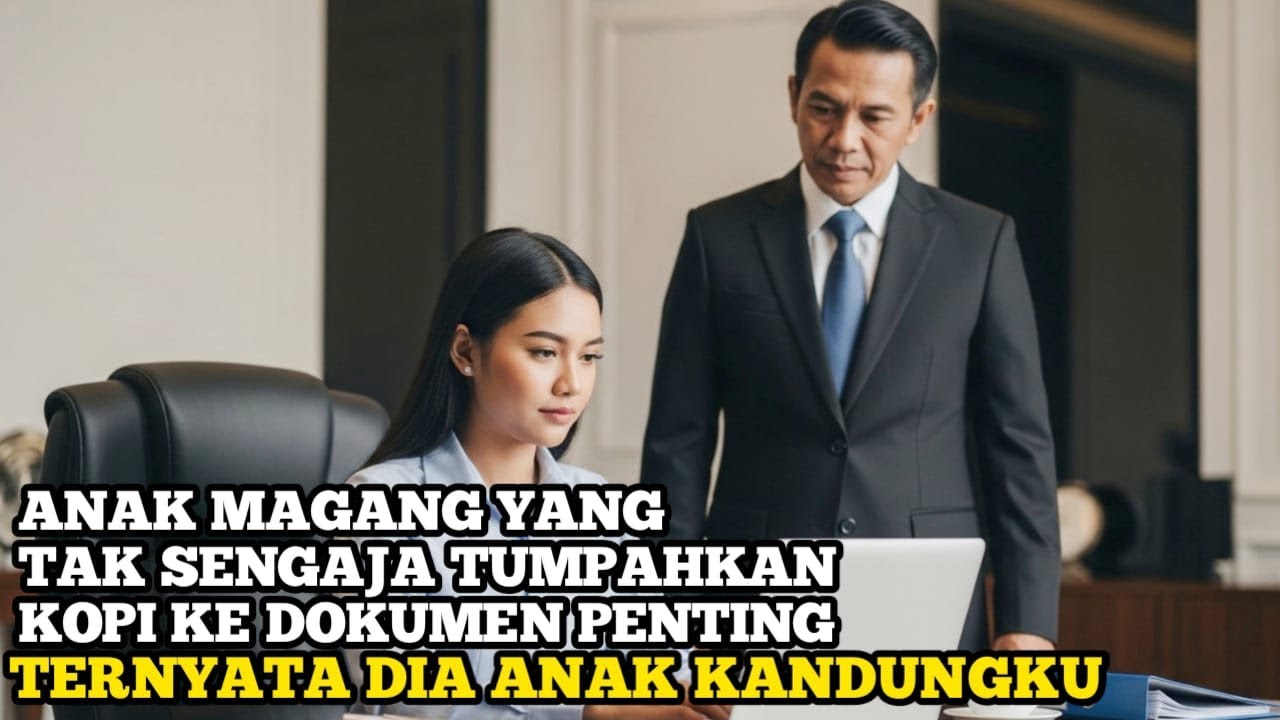 Anak Magang Yang Tak Sengaja Tumpahkan Kopi Ke Dokumen Penting Ternyata Anak Kandungku