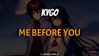 Kygo Plested  Me Before You traduo