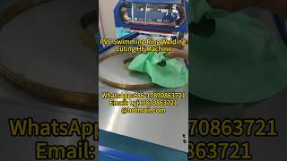 PVC Swimming Ring Life Jacket Inflatable Product High Frequency Welding Cutting Machine# #hfmachine