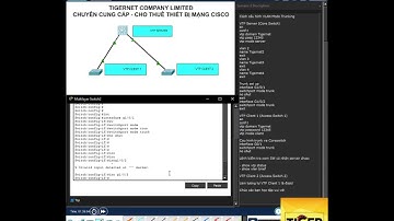 Tigernet | Cách cấu hình VLAN Mode Trunking trên switch Cisco