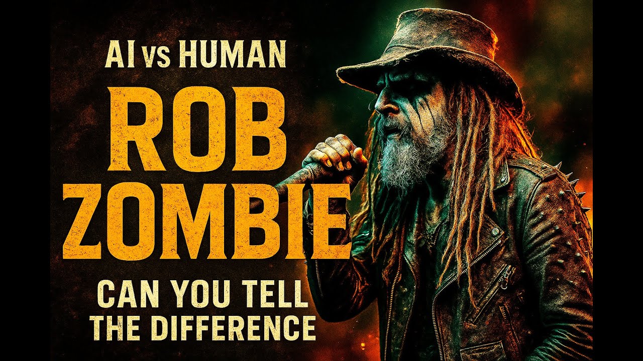 AI vs HUMAN — Rob Zombie-Style (Tribute, Original Music)
