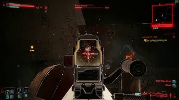 Cyberpunk 2077 Enemy stuck on nothing