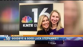 Stephanie Domurat KMTR Goodbye Video