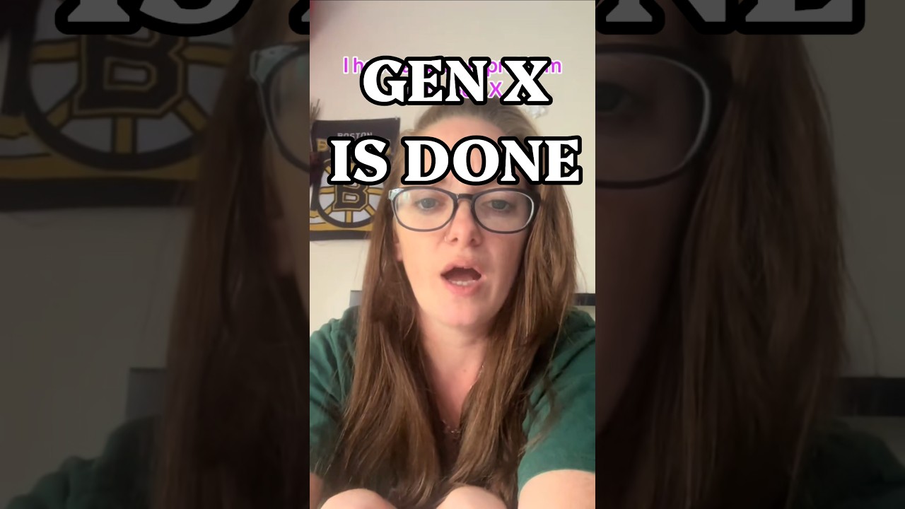 GEN X IS DONE #genx #80s #milennial #nostalgia #danregancomedy