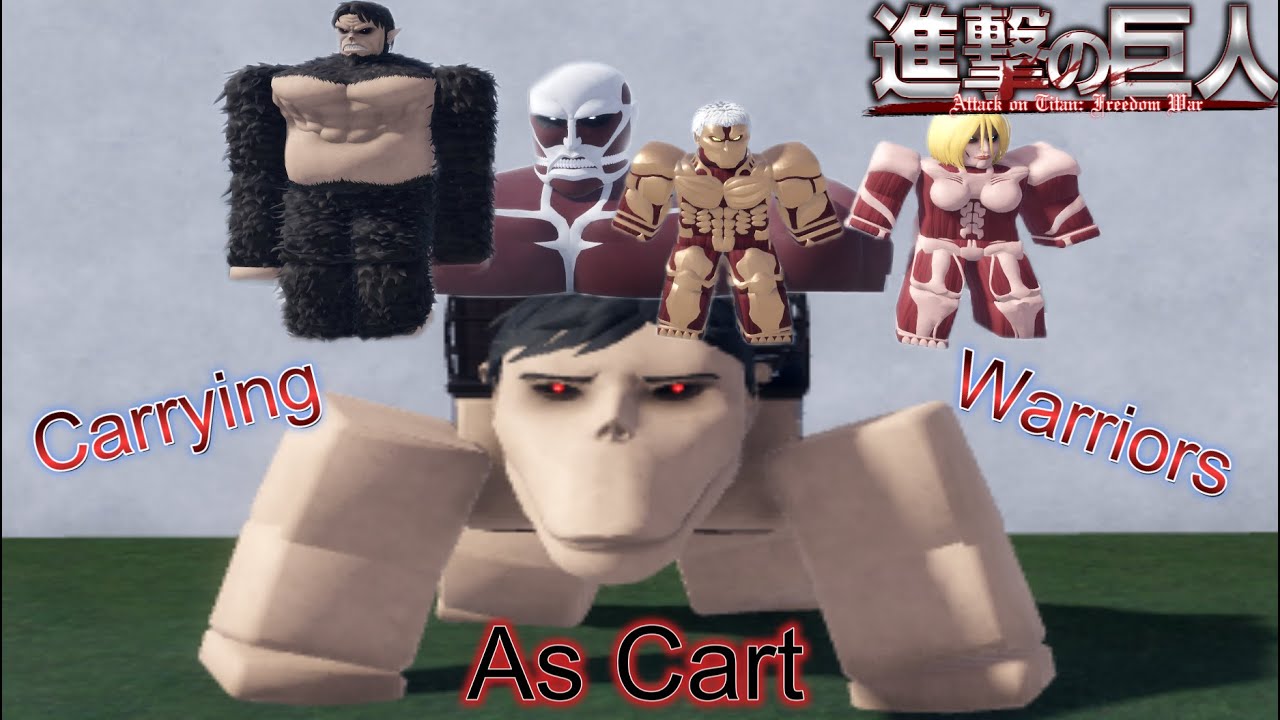 Carrying Warriors As Cart Titan | Attack On Titan Freedom War Stage 14