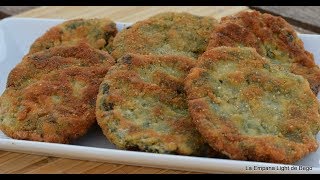 Medallones de Espinacas con Queso Fáciles