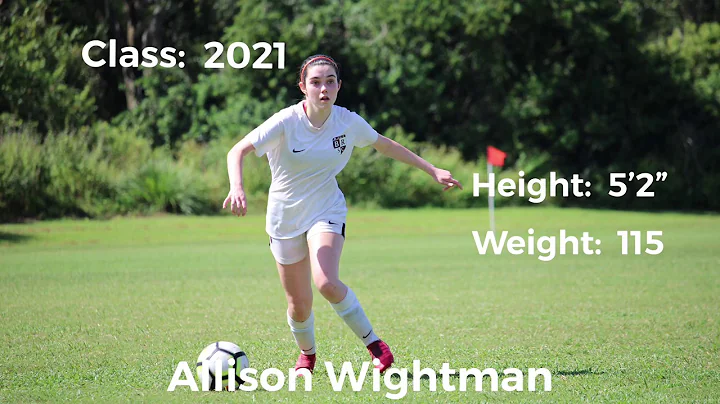 Allison Wightman High School Highlights Sophomore