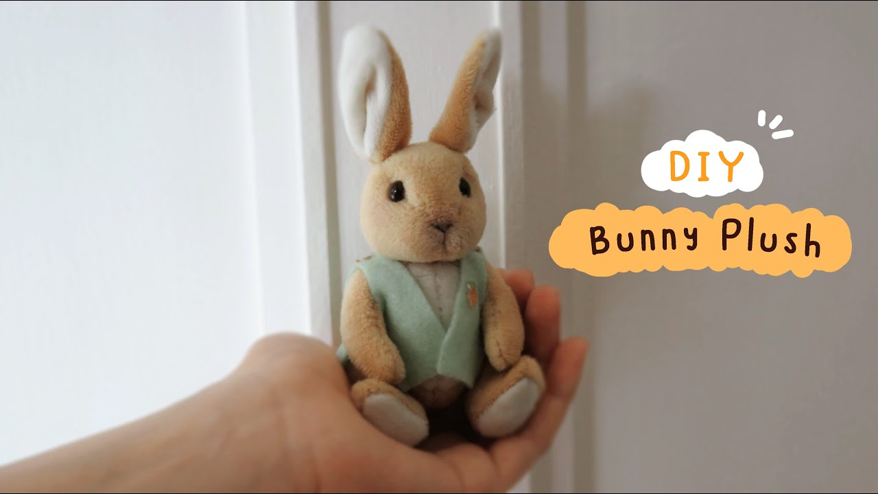 DIY Bunny Plush Toy - Stuffed Animal 