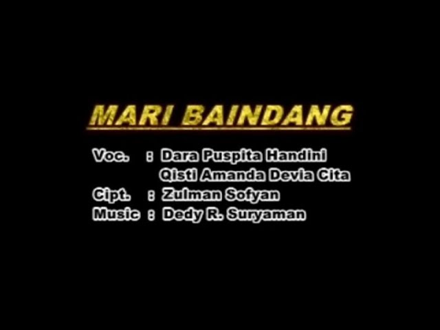 Mari Baindang || Lagu Minang class=