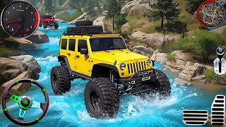4x4 Offroad Jeep Driving Simulator 3D - Drive SUV 4x4 jeep Offroad Game - Android GamePlay screenshot 1