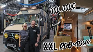 300.000€ Mercedes Sprinter 4x4 Luxus Campervan! Mehr geht nicht  ROOMTOUR