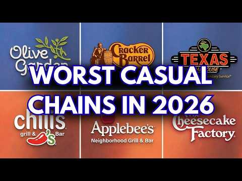 We Ranked National Casual Dining Chains Worst to Best Stop Wasting Money