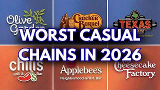 We Ranked National Casual Dining Chains Worst to Best (Stop Wasting Money)