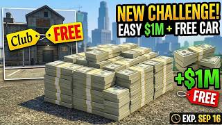 New Weekly Challenge: FREE 1 Million Cash, FREE Car, FREE Clubhouse! | GTA 5 Online screenshot 2
