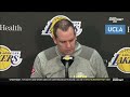 Frank Vogel Postgame Interview | Los Angeles Lakers lose to Dallas Mavericks 104-109
