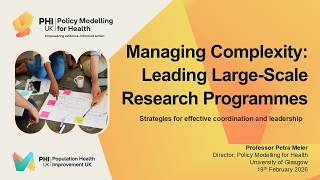 Managing Complexity: Leading Large-Scale Research Projects Webinar Profile