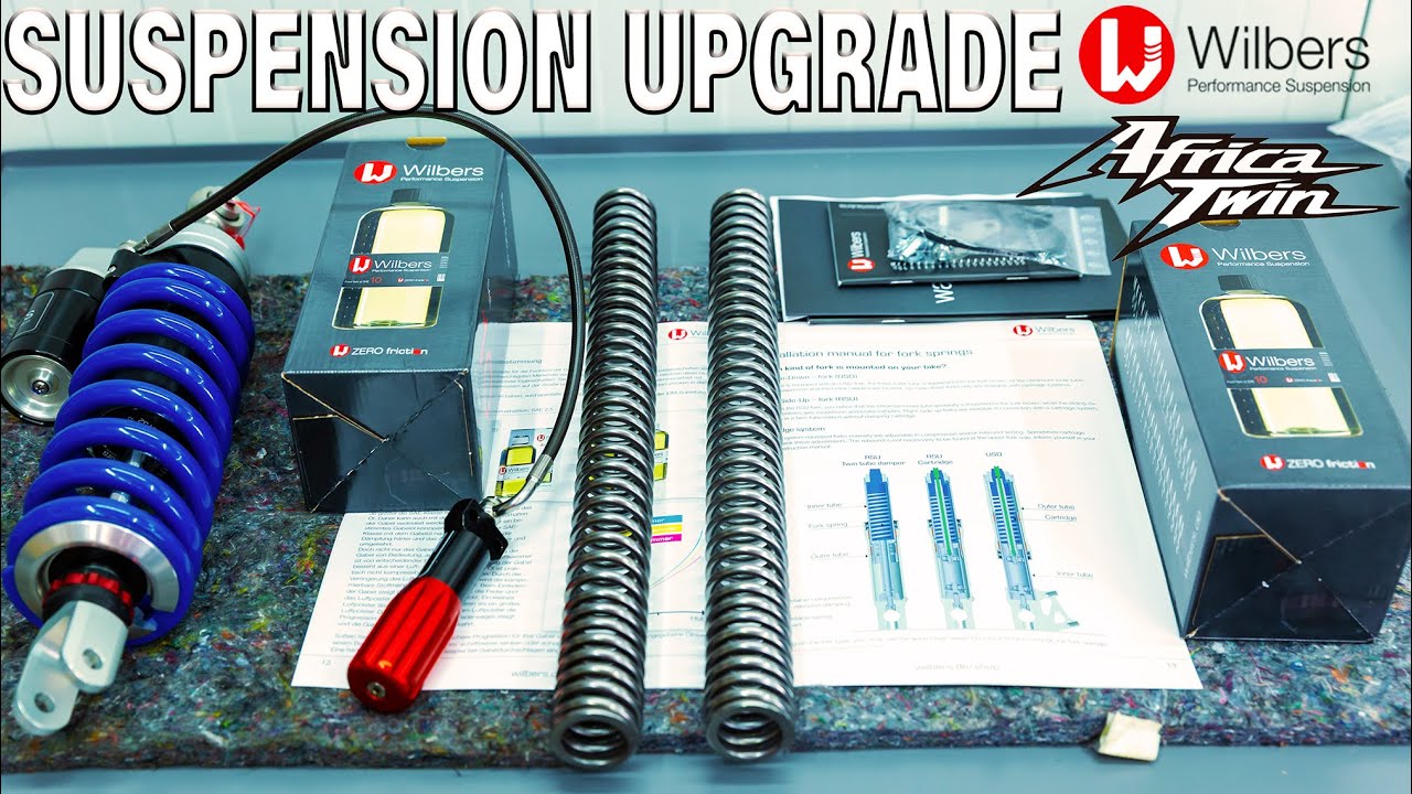 Honda AfricaTwin CRF1100 best upgrade! Wilbers!