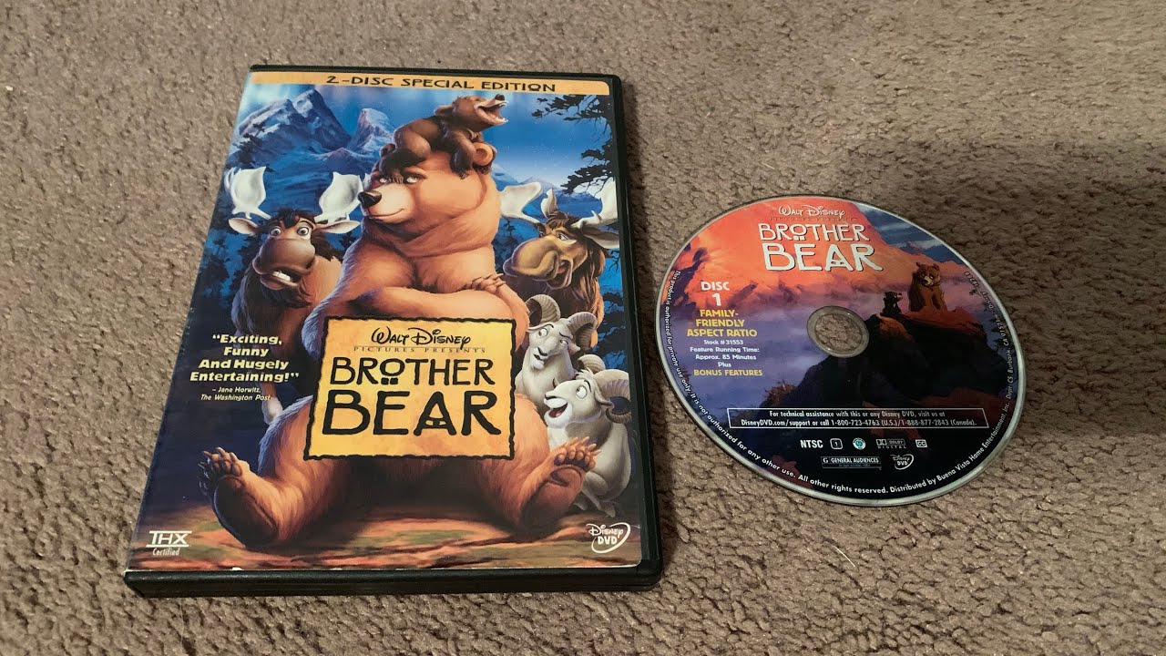 brother bear dvd menu