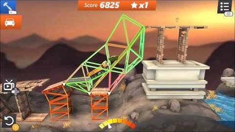 Bridge Constructor Stunts Campaign 4 Walkthrough + Bolt Guide