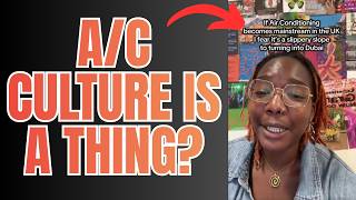 I had no idea there was such thing as A/C culture