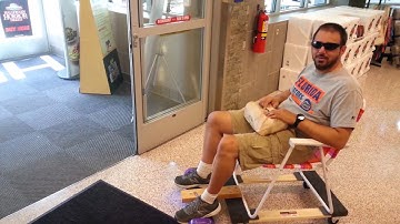 Going to Publix on my DIY Hoverseat