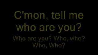 Who are You Lyrics chords