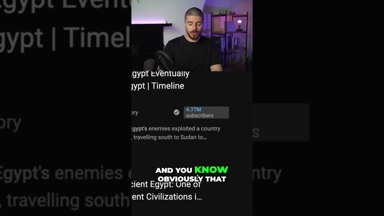 Why Did Ancient Egypt Eventually Fall  Immortal Egypt Timeline   Stand Out with Epic Thumbnails!