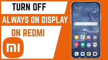How To Turn Off Always On Display On Redmi Smartphone