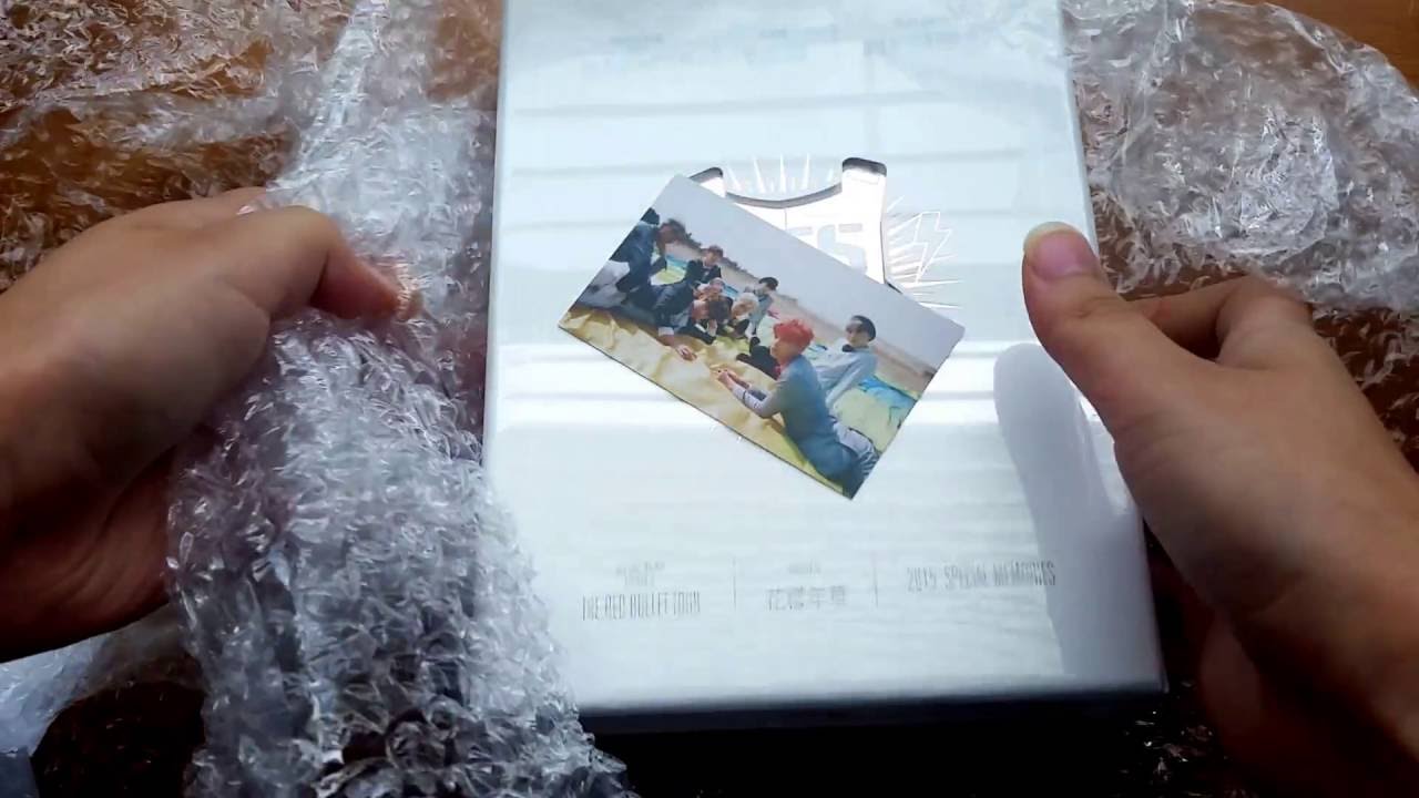 UNBOXING ] BTS - MEMORIES OF 2015 - YouTube