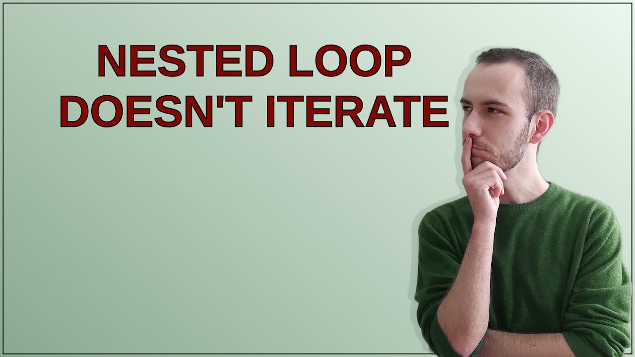 Arduino: Nested loop doesn't iterate - YouTube