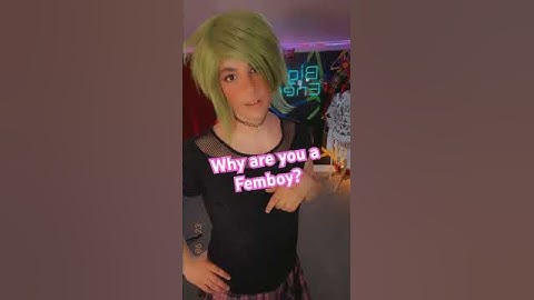 Why are you a Femboy? #femboy #shorts #genderfluid #cosplay