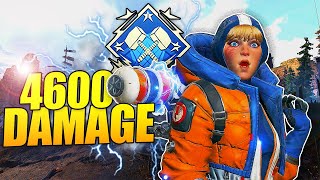 4600 damage SOLO squad with WATTSON to unlock the 4K BADGE (Controller on PC)