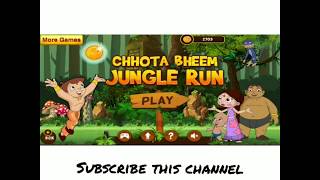How to play chotta bheem jungle run|online game|latest 2019 game review screenshot 3