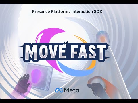 Move Fast | FREE VR FULL GAMEPLAY HAND TRACKING Fun VR workout demo APP | META QUEST | NO COMMENTS