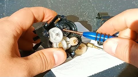 How to Fix a Slipping 2-Speed Gearbox on WPL RC Cars and Trucks? How to Fix a Broken WPL Gearbox?
