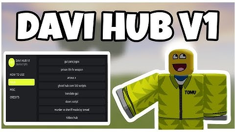 Roblox Script Davi Hub V1 | Hydrogen Script • Delta Script • Fluxus Script