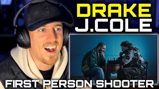 Drake - First Person Shooter ft. J. Cole (Official Video) FIRST TIME REACTION