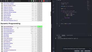 [Dynamic Programming] CSES Problem Set - Dice Combinations and Minimizing Coins Editorial