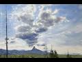 How to Paint REALISTIC CLOUDS in Watercolor