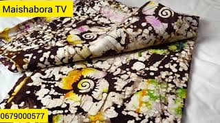 BATIKI,SOMO, JIFUNZE KUTENGENEZA VITENGE(ONLINE WORKSHOP)