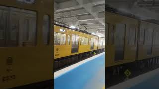 西武鉄道2000系車両所沢駅発車風景