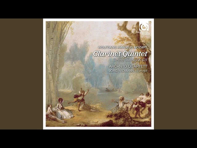 Mozart - Quintette avec clarinette: 2è mvt : J.Widmann / Quatuor Arcanto