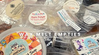 Wax Melt Empties & Reviews | October 16, 2022