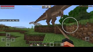 Play Minecraft With Dinosaurs Mod