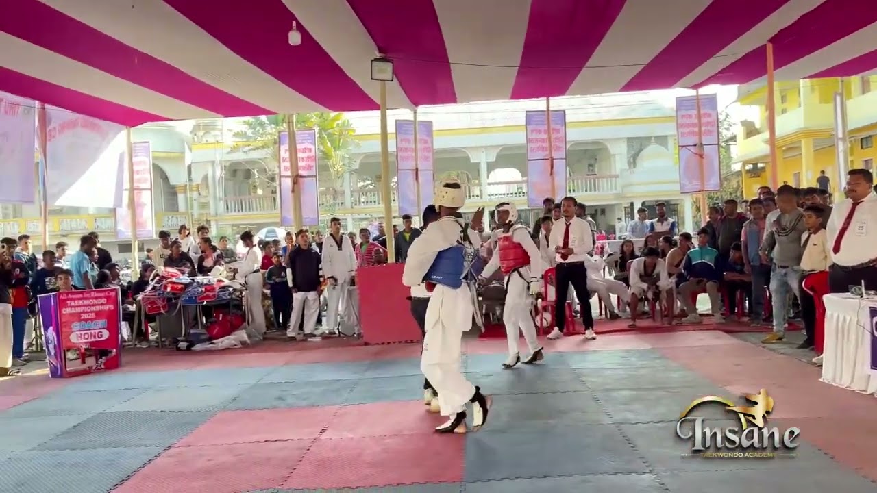 Taekwondo  Junior boys u-55kg match