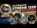 Ultimate Xtreme 125R Modified Best Best in Class Black Wrapping Modification in Hero Xtreme 125rABS