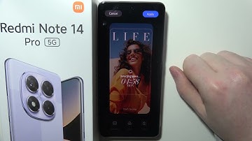 Redmi Note 14 Pro 5G - How to Customize Lock Screen