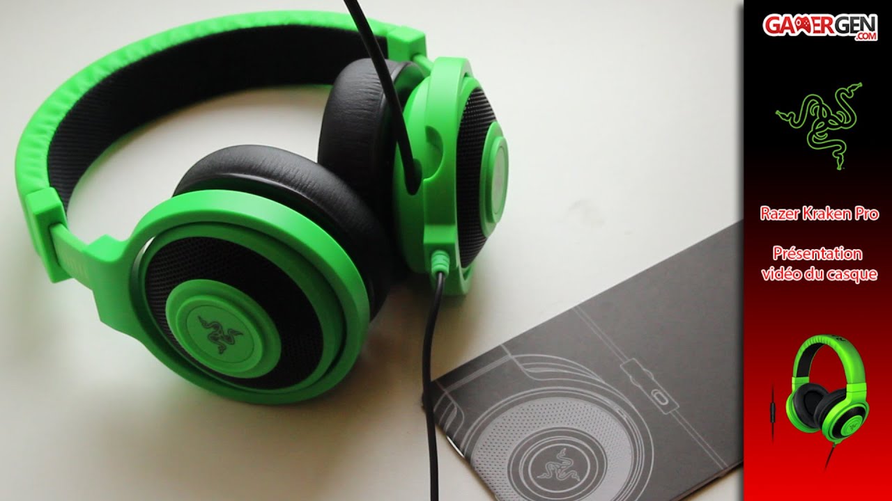 Razer Kraken Pro 2015 Présentation Vidéo Du Casque Microphone Par